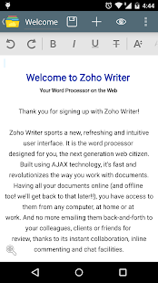 Document Management -Zoho Docs Screenshot
