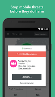 Lookout Security & Antivirus Screenshot