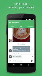 Pushbullet - SMS on PC Screenshot
