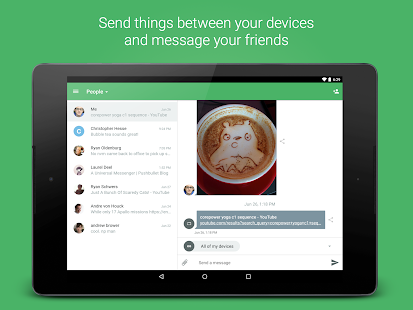 Pushbullet - SMS on PC Screenshot