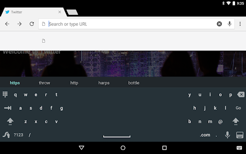 Swype Keyboard Screenshot