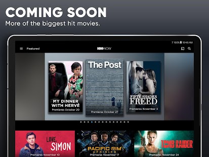 HBO NOW: Stream TV & Movies Screenshot