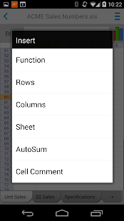 Docs To Go™ Free Office Suite Screenshot