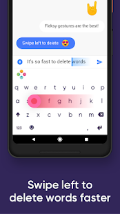 Fleksy- Emoji & gif keyboard app Screenshot