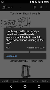 Browser for xkcd Screenshot