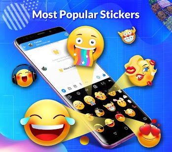 TouchPal Keyboard-Cute Emoji,theme, sticker, GIFs Screenshot