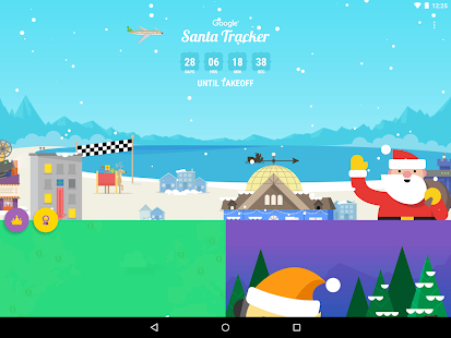 Google Santa Tracker Screenshot