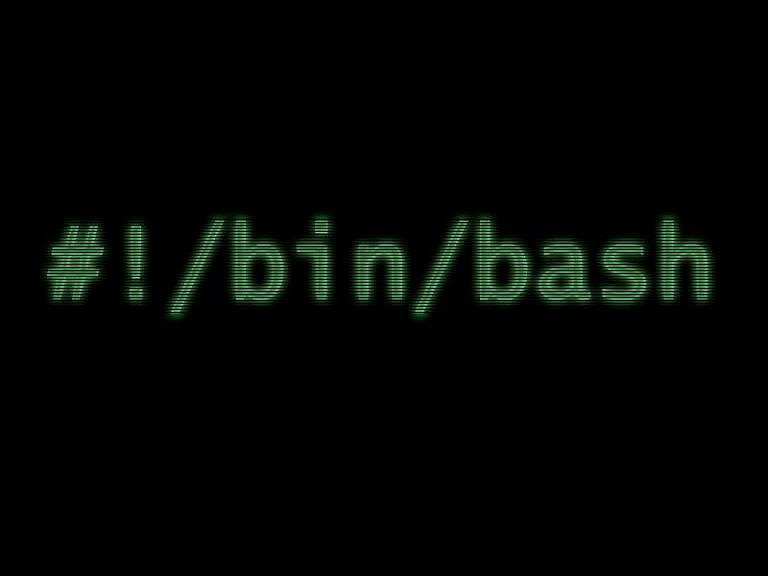bash file listing with markup