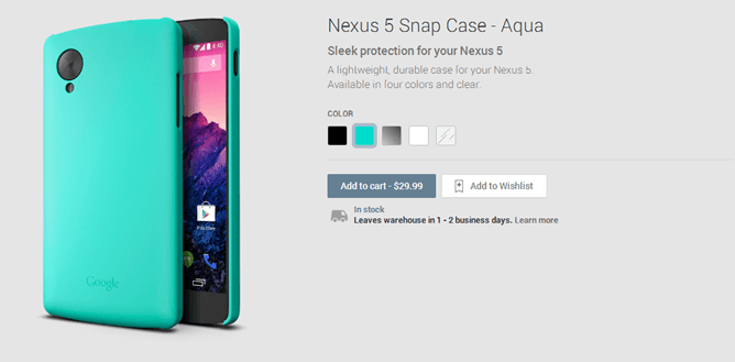 Nexus 5 new branded covers on Google Play store!