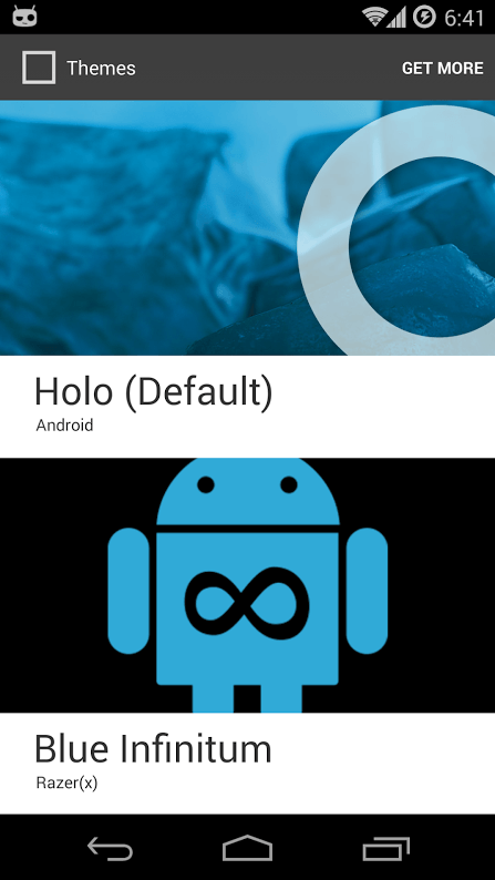CyanogenMod Theme chooser to help users pick their favorite theme parts soon!