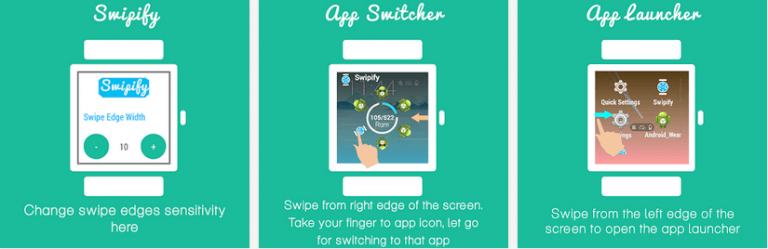 Swipify – a new launcher app for Android Wear devices