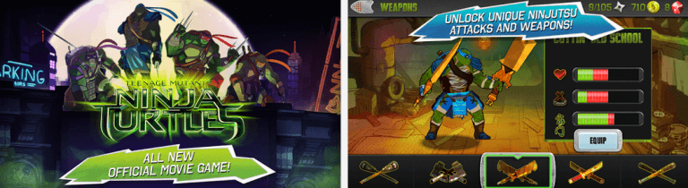 Teenage Mutant Ninja Turtles tie-in game – what can you kill in the turtle adventure?