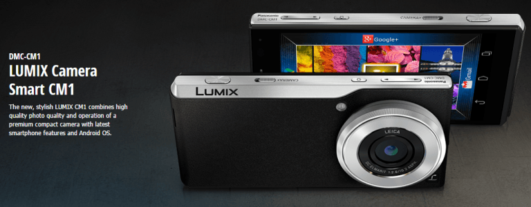 Panasonic’s LUMIX Smart Camera DSC-M1 is a camera-smartphone hybrid