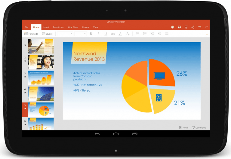 Microsoft releases final versions of office Excel, Word and PowerPoint for tablets only