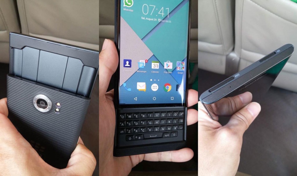 BlackBerry Venice appears in real leaked photos