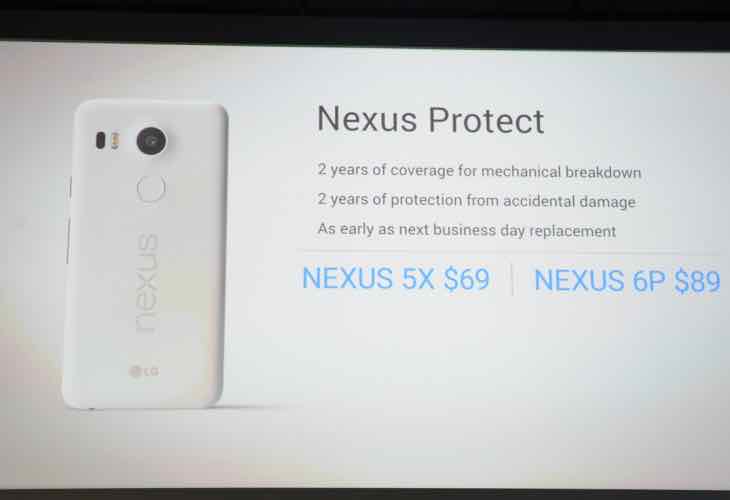 Nexus Protect premium warranty system launched for Nexus 5X and 6P