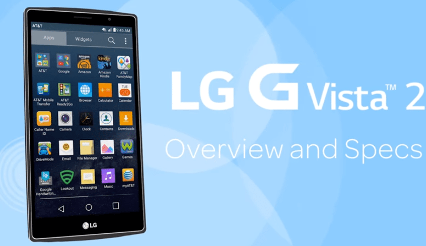 LG G Vista 2 - mid-range smartphone with bigger screen and a stylus