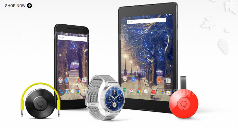 Black Friday deals by Google Store: get cheaper Nexus devices and more
