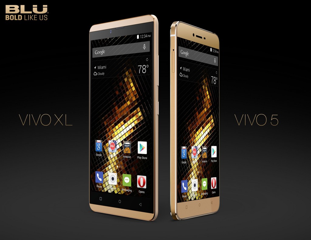 Blu announces Vivo 5 and Vivo XL, two cheap premium-looking smartphones