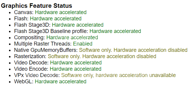 enable webgl on firefox chrome