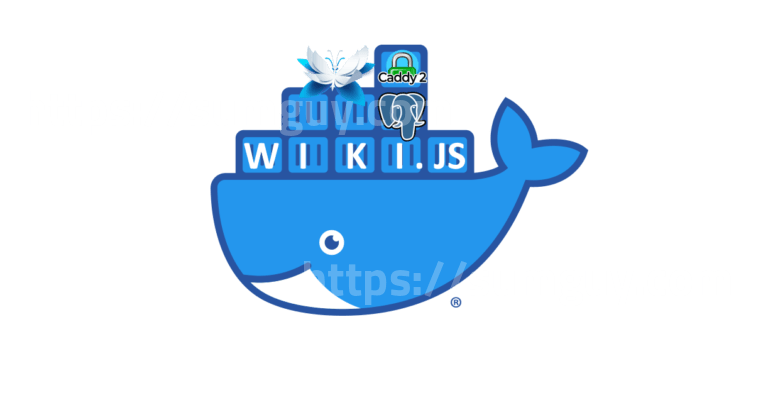 Wiki.js for your documentation in docker