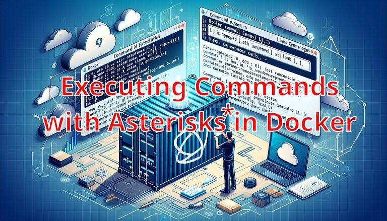 Executing Commands with Asterisks in Docker