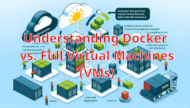 Understanding Docker vs. Full Virtual Machines (VMs)