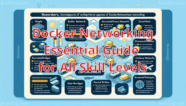 Docker Networking Essential Guide for All Skill Levels