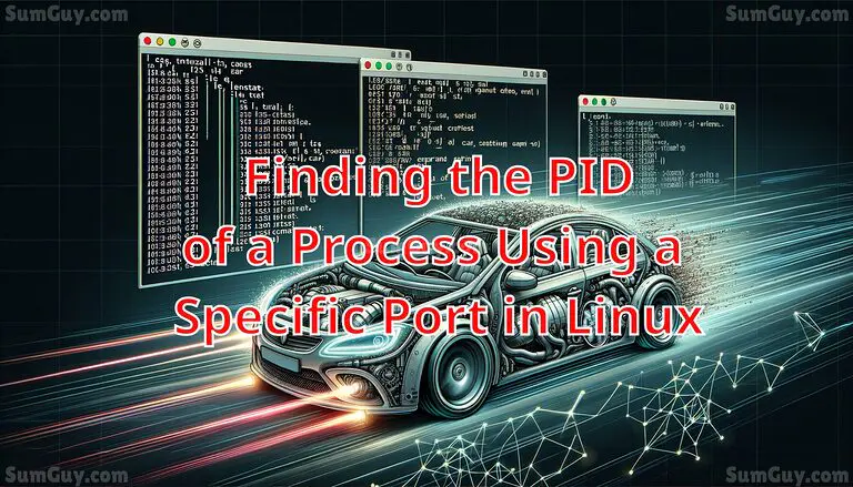 Finding the PID of a Process Using a Specific Port in Linux