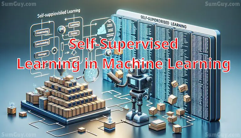 Self-Supervised Learning in Machine Learning